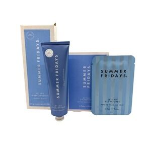 Summer Fridays Jet Lag Mask 64g + Eye Patches Set New In Box